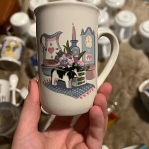 Charming Ceramic Mug with Pastel Design